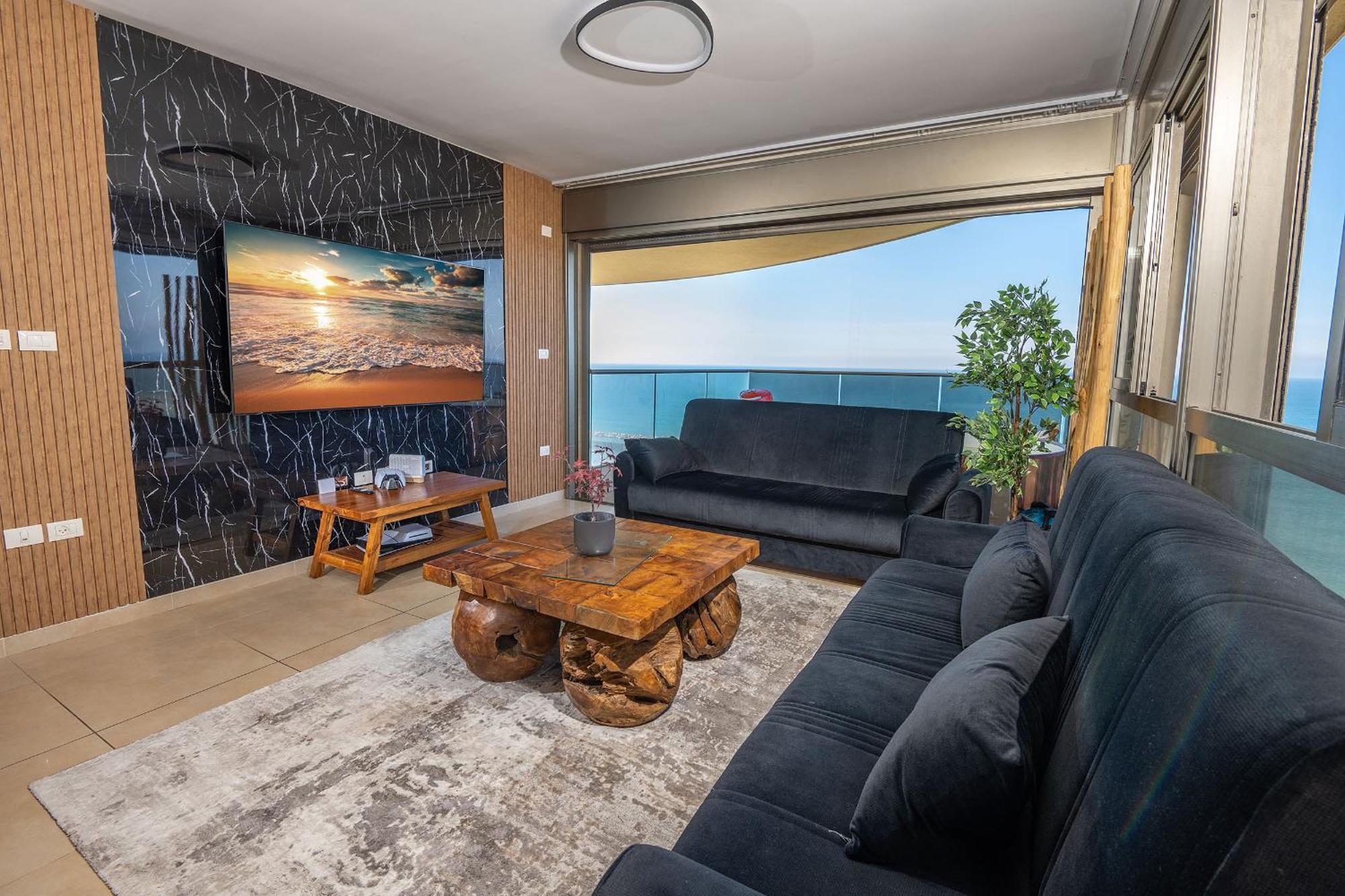 Appartement Shamyam -שמיים- מהממות על חוף הים עם ג'קוזי פרטי ובריכה במתחם